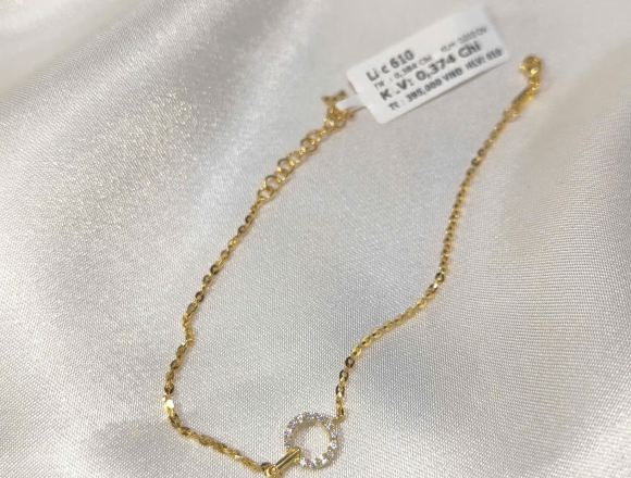 Dây Chuyền Đính Đá Mặt Tròn  – Dịu Dàng Thanh Nhã