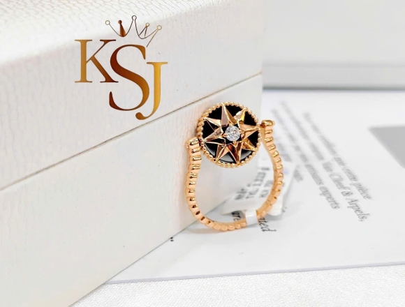 N00788 Nhẫn Dior xoay (1:1) 750