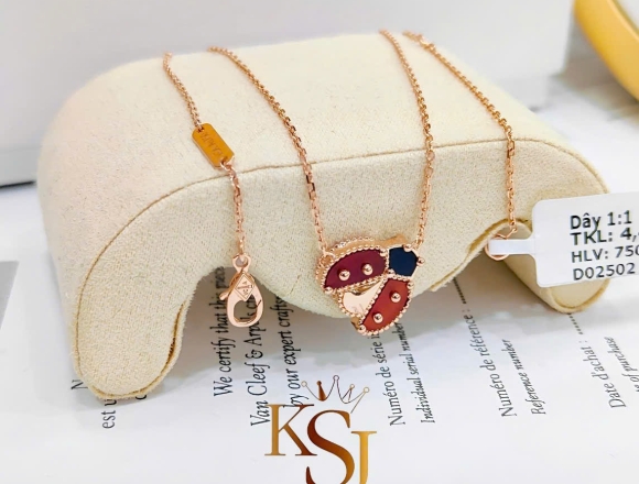 D02502 Dây chuyền VCA con bọ (1:1)750 