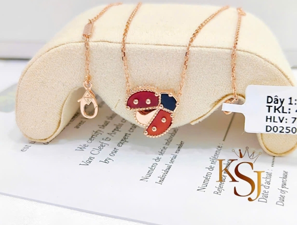 D02502 Dây chuyền VCA con bọ (1:1)750 