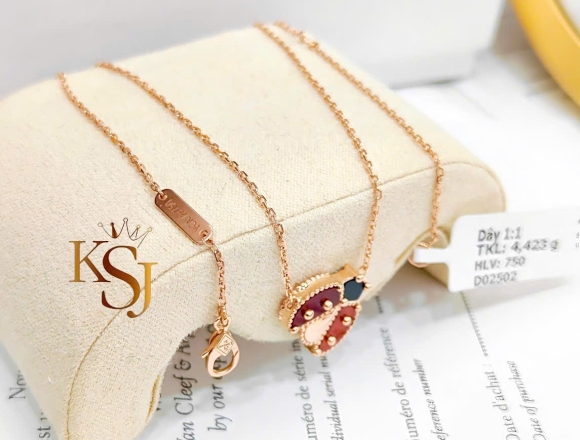 D02502 Dây chuyền VCA con bọ (1:1)750 