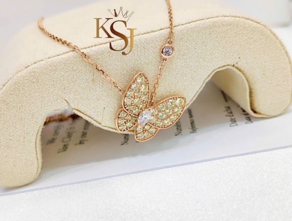 D02488 Dây chuyền VCA Butterfly (HK)750