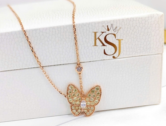 D02488 Dây chuyền VCA Butterfly (HK)750