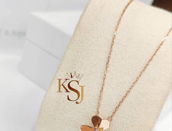 D00851 Dây chuyền một hoa VCA (HK)750