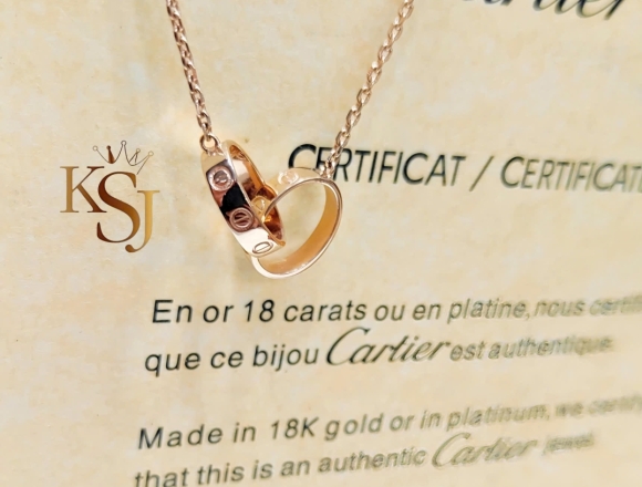 D02492 Dây chuyền Carti 2 khoen trơn (HK)750