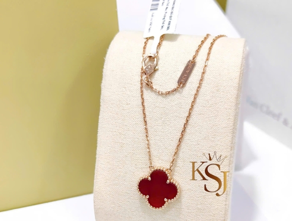 D02125 Dây chuyền VCA Đỏ 15mm (1:1)750