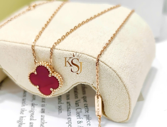 D02125 Dây chuyền VCA Đỏ 15mm (1:1)750