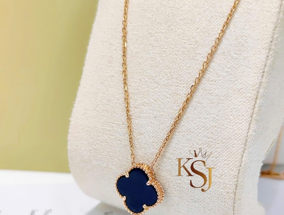 D02434 Dây chuyền VCA Đen 12mm (1:1)750