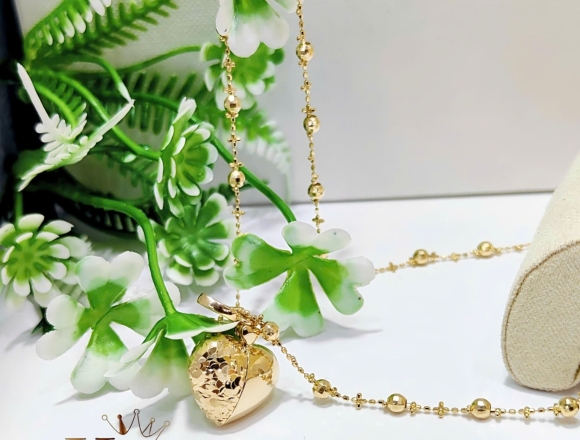 D02541 Dây Chuyền bi mặt trái tim (Liminted)750