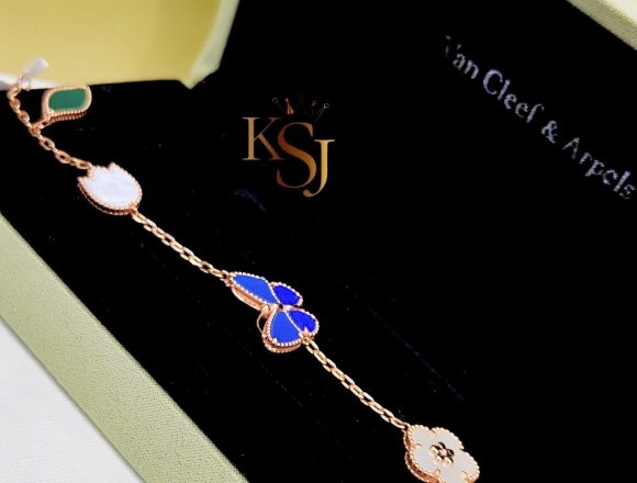 L01499 Lắc tay VCA lucky hồ điệp (1:1)750