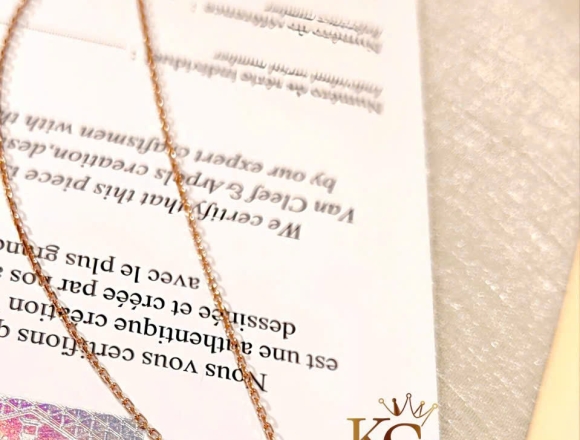 D02513 Dây chuyền LV ánh hồng (1:1)750