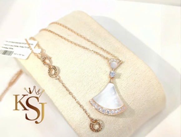 D02526 Dây chuyền BVL xà cừ trắng (1:1)750