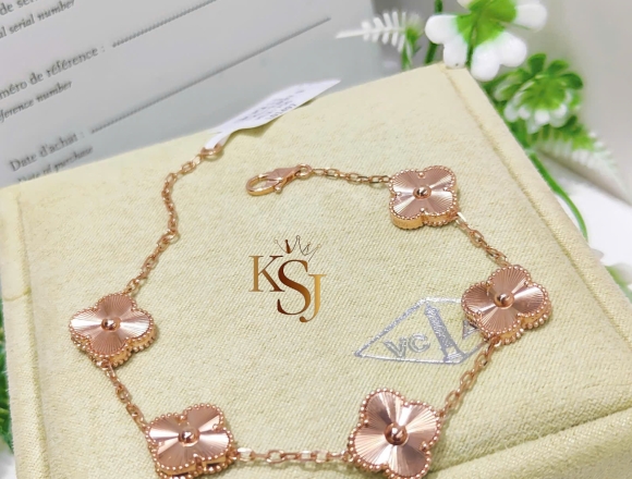 L01497 Lắc tay VCA rose 12mm (1:1)750