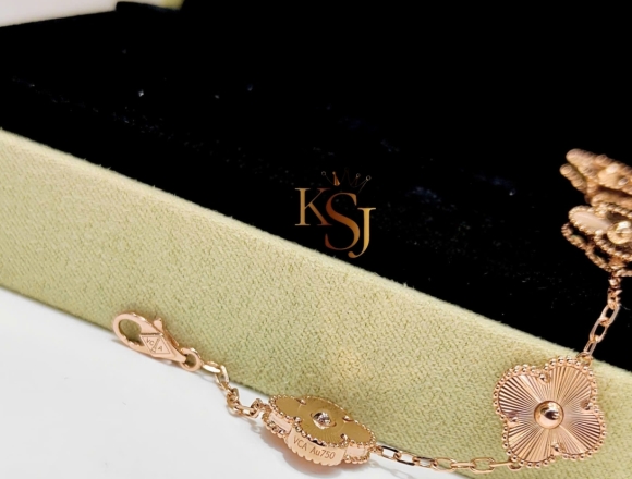 L01497 Lắc tay VCA rose 12mm (1:1)750