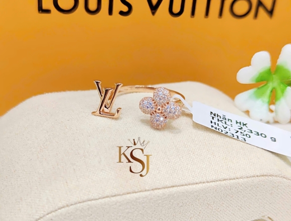 N02313 Nhẫn LV hở (HK)750 ni14