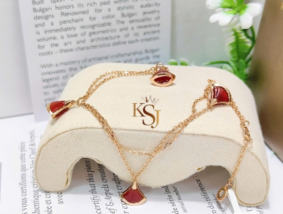 L01465 Lắc tay BVL đỏ (1:1)750