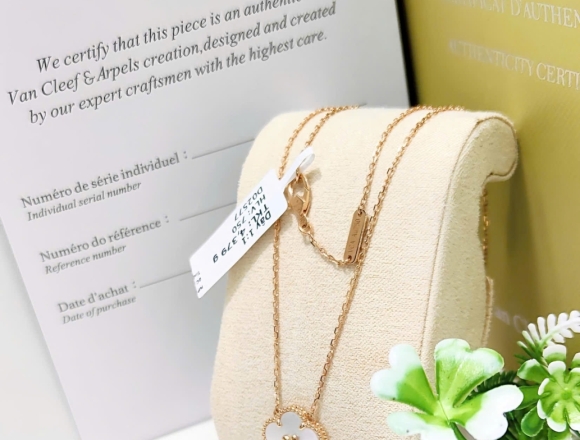 D02577 Dây chuyền VCA 1 bông (1:1)750