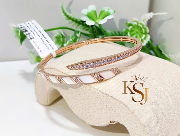 V01130 Vòng tay BVL xà cừ mix đá (HK)750 ni52