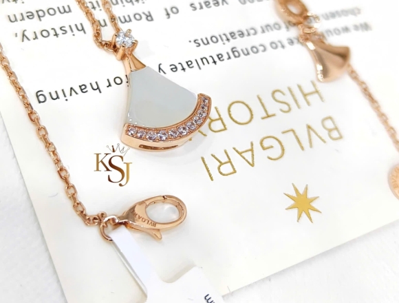 D02630 Dây chuyền BVL xà cừ trắng (1:1)750