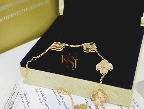 L01529 Lắc tay VCA gold 12mm (1:1)750