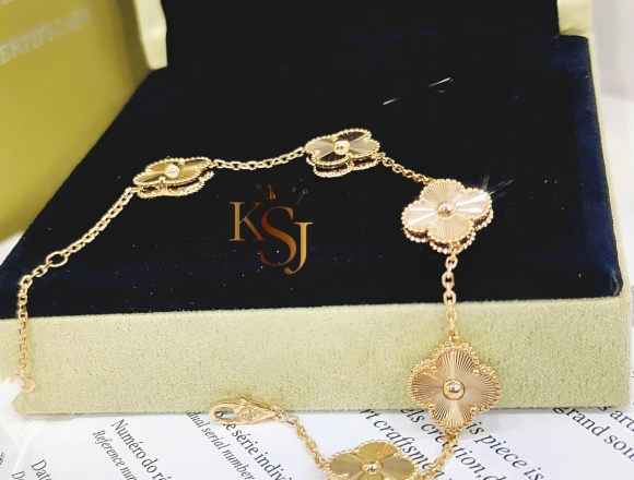 L01529 Lắc tay VCA gold 12mm (1:1)750