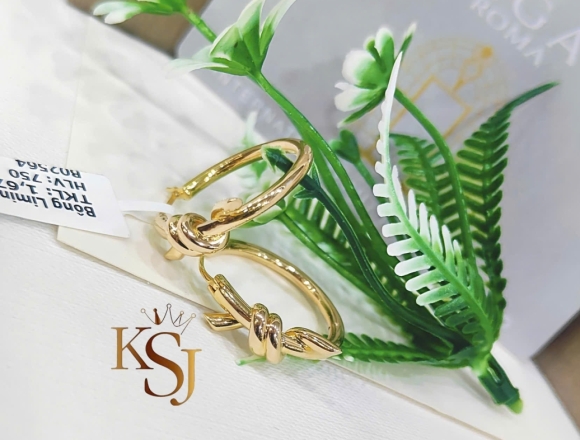 B02564 Bông tai Tif Gold (Liminted)750